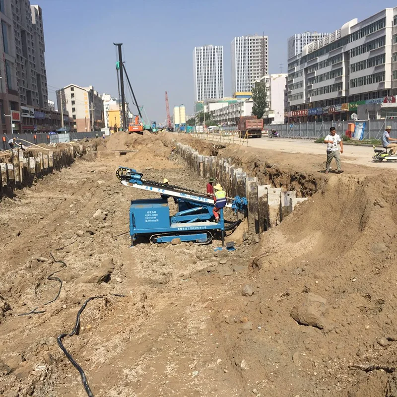 Crawler Type High Lift Anchor Drilling Rig